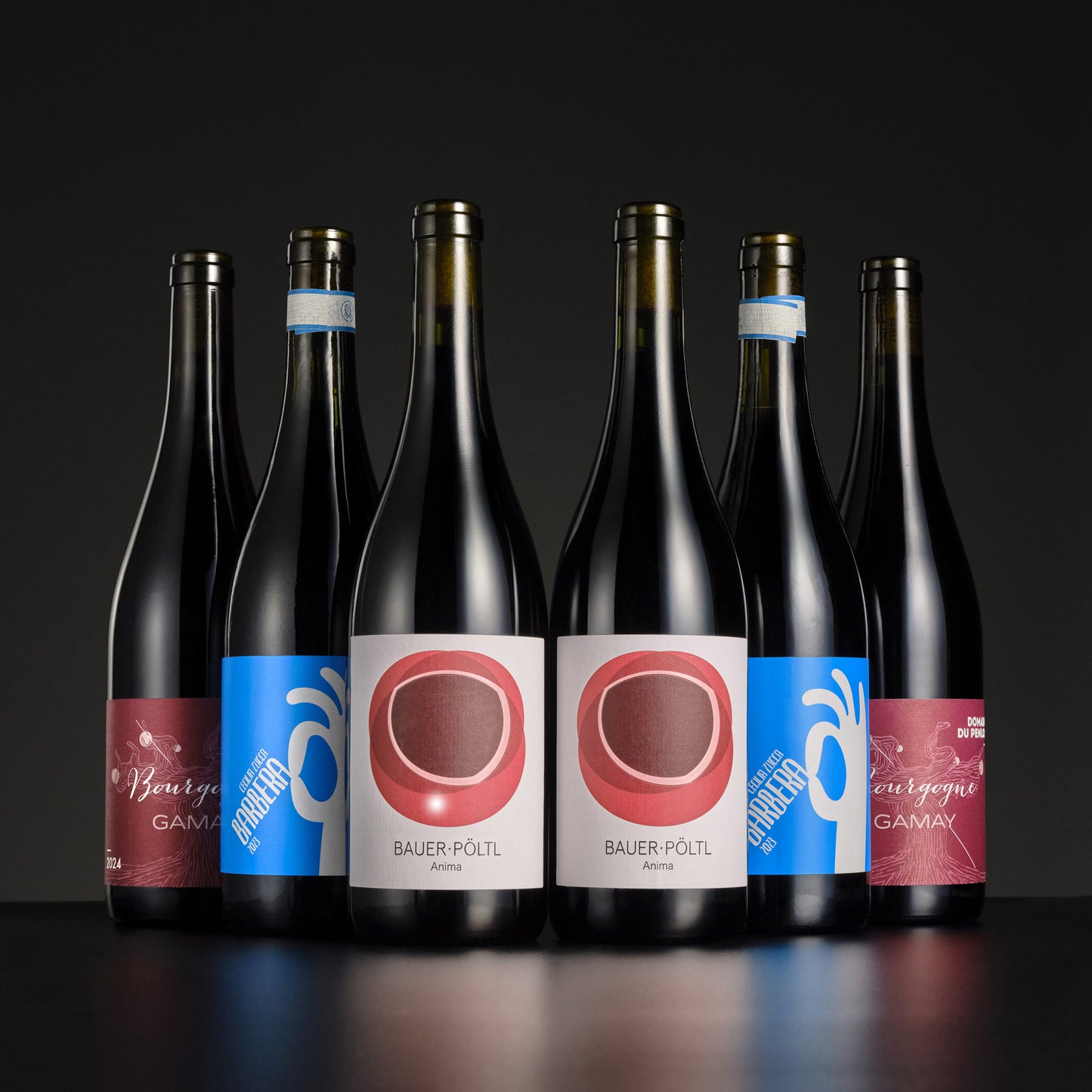 A Mix of Our Red Wines