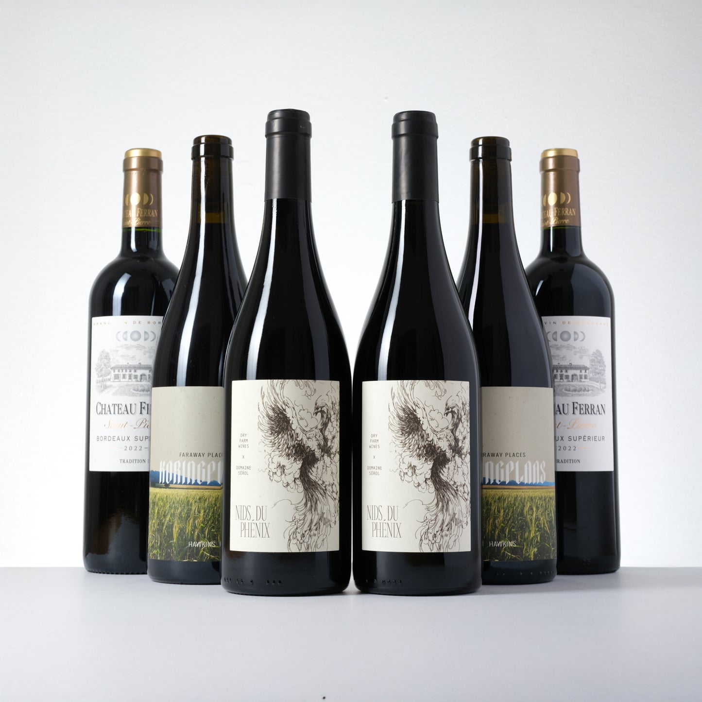 A Mix of Our Red Wines