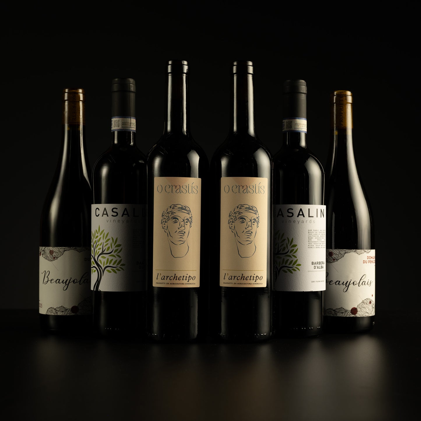 A Mix of Our Red Wines