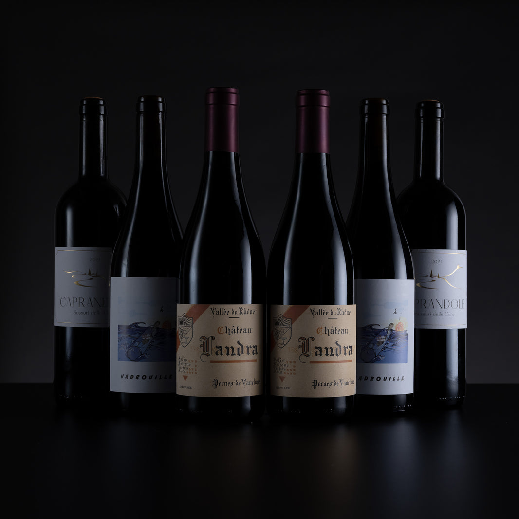 A Mix of Our Red Wines