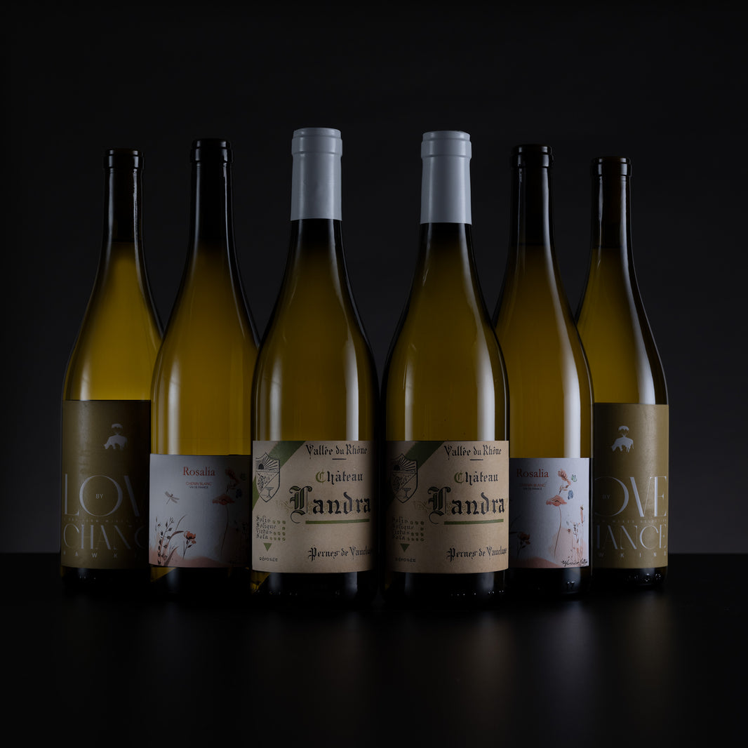 A Mix of Our White Wines