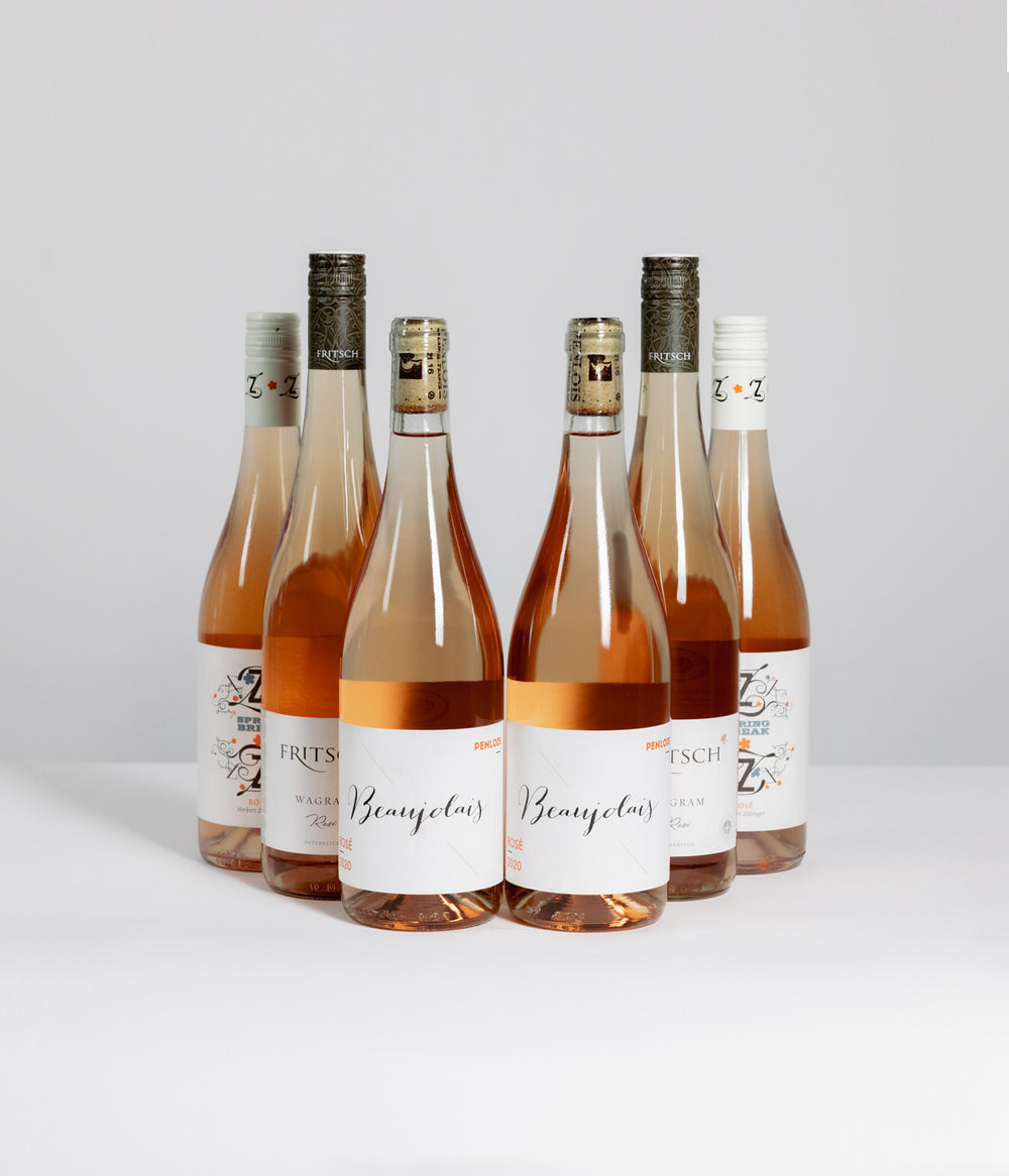 rosé-/ 6 bottles