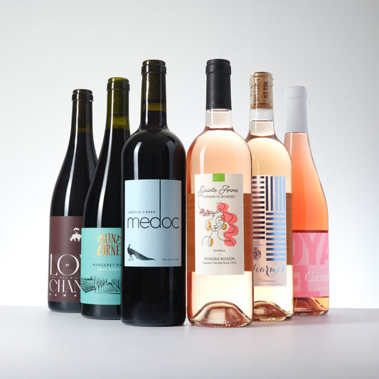 A Mix of Our Red & Rosé Wines