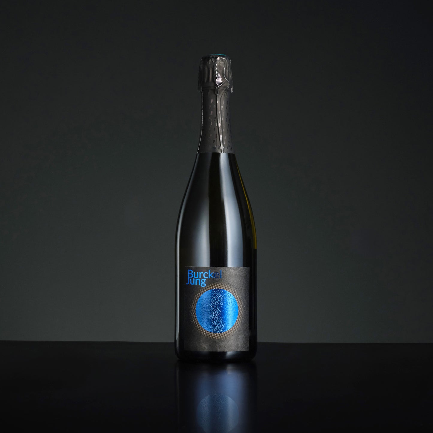 Bottle of Purcian Jung on a dark background