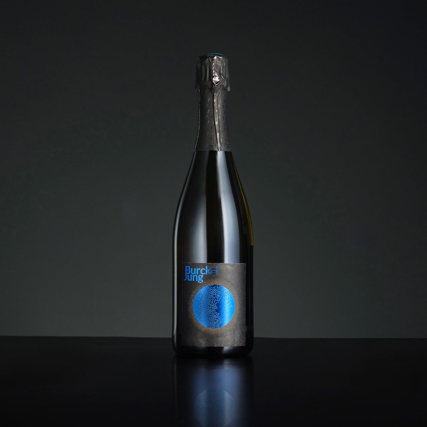 Bottle of Purcian Jung on a dark background