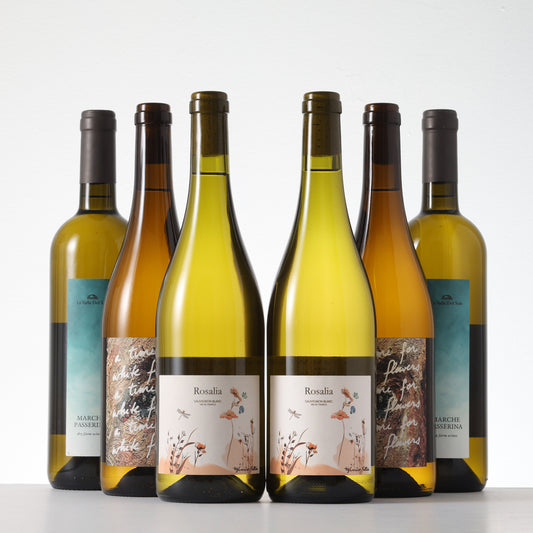 A Mix of Our White Wines