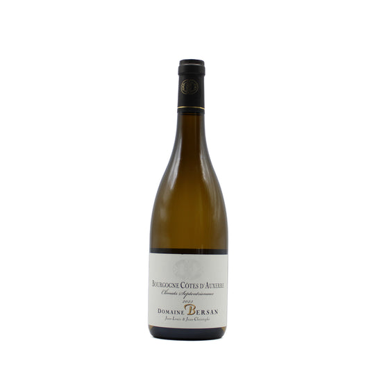 2023 Domaine Bersan Bourgogne Côtes d'Auxerre Climats Septentrionaux